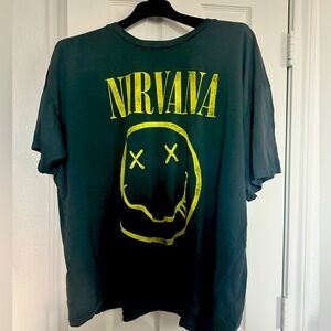Daydreamer Black and Yellow Nirvana Tee